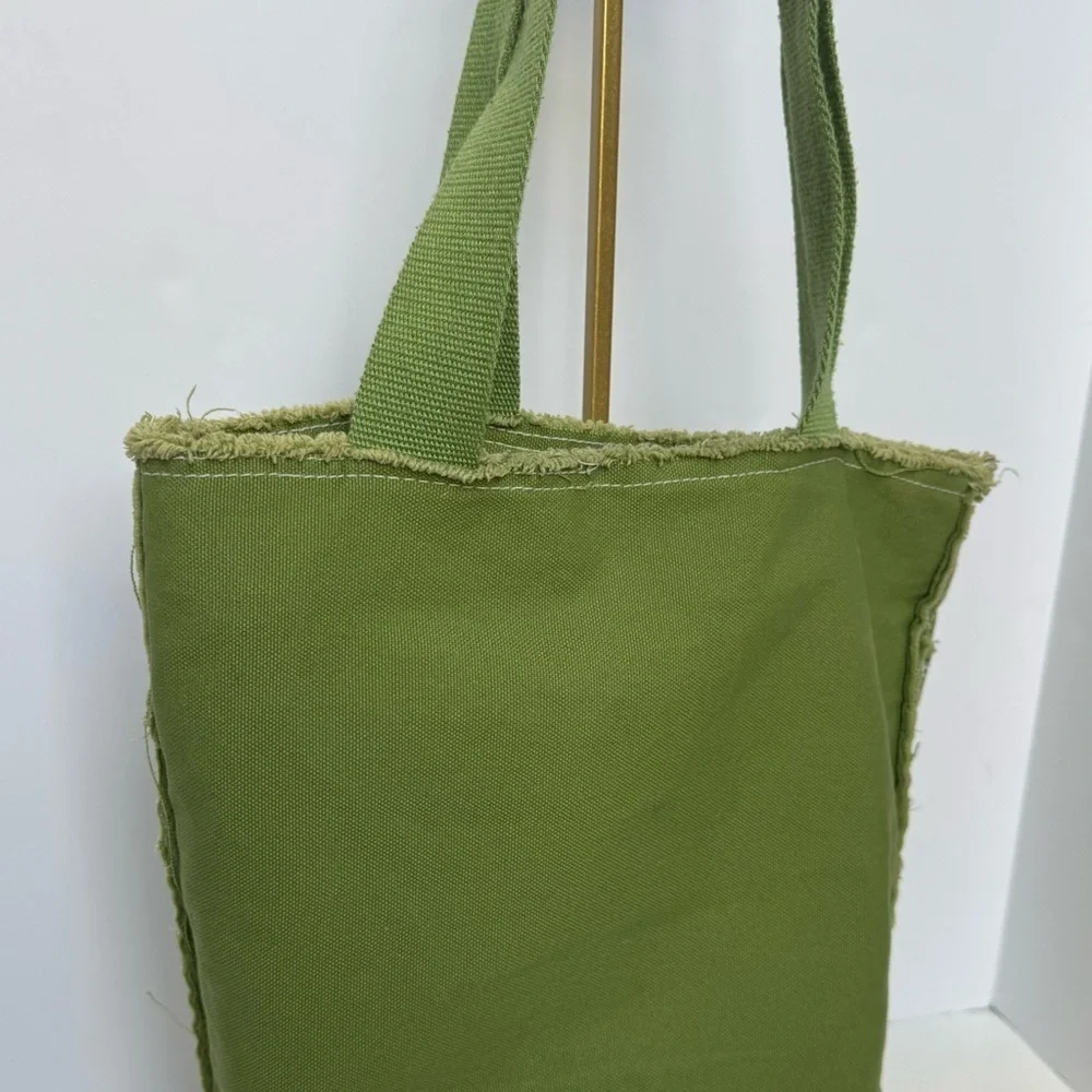 Life is good small green tote